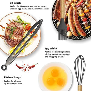 12 Pcs Cooking Utensils Set Safwa Shop