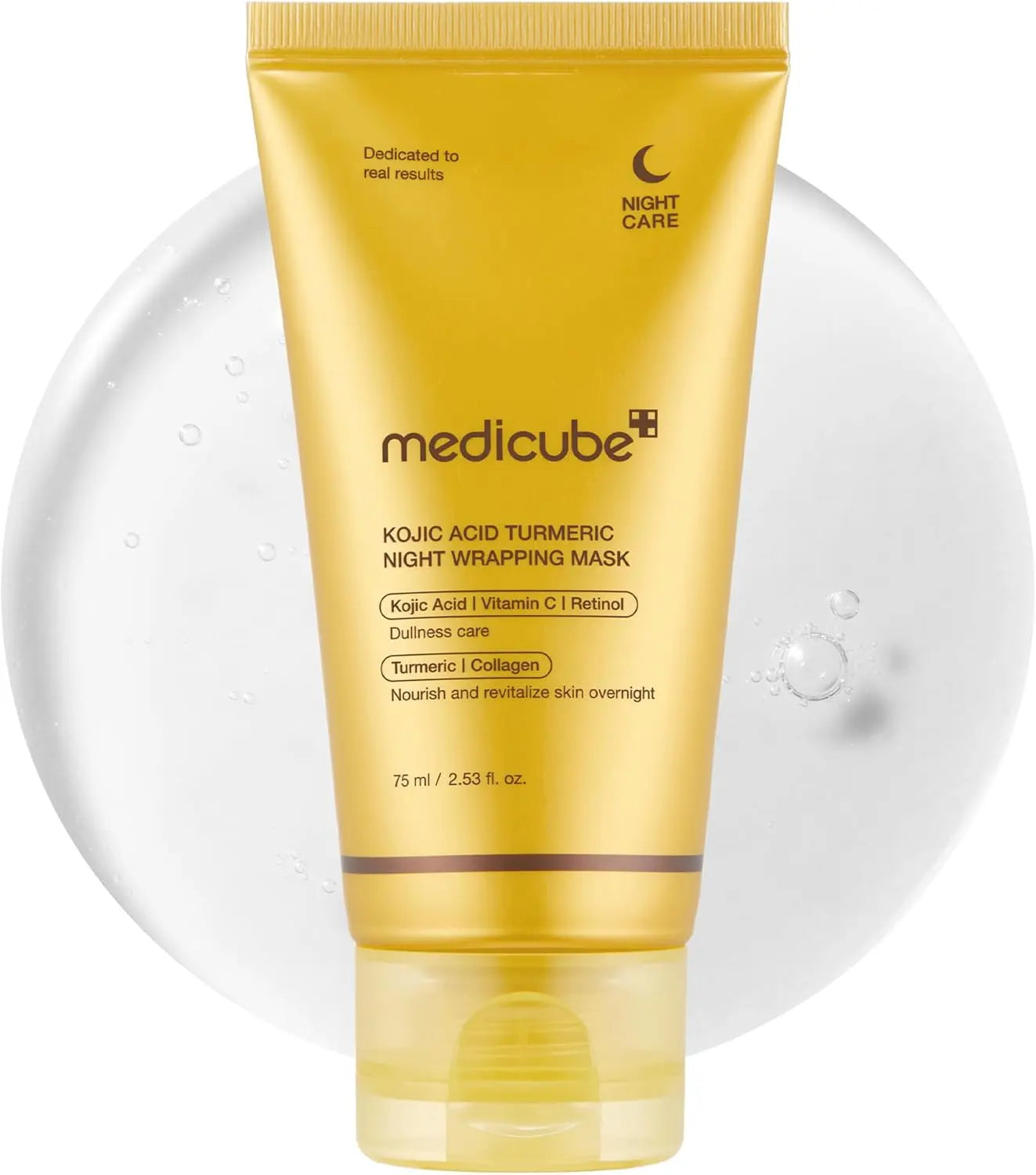 Kojic Acid Turmeric Night Wrapping Mask ℗ Safwa Shop