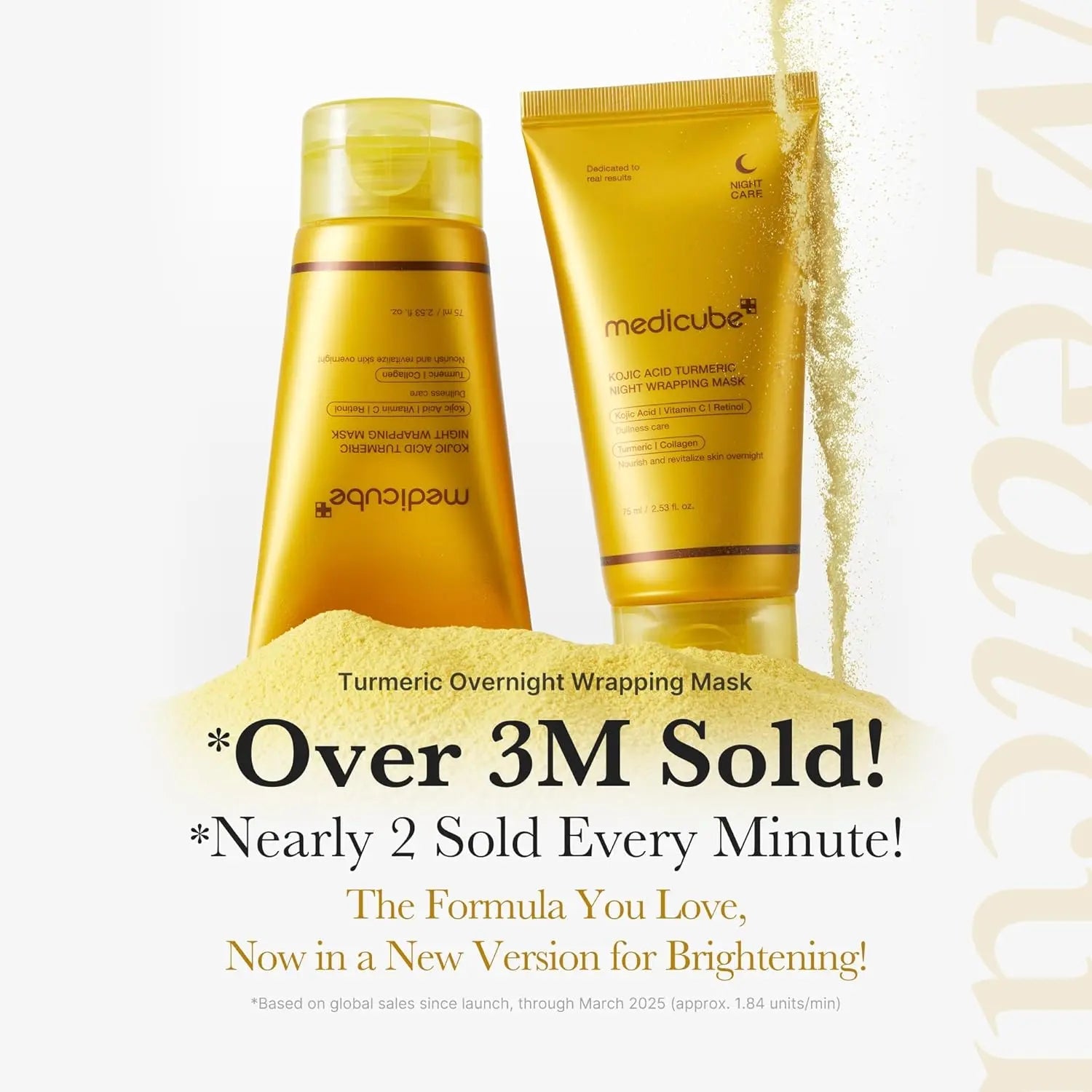 Kojic Acid Turmeric Night Wrapping Mask ℗ Safwa Shop